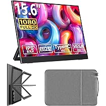 Amazon.co.jp: cocopar モバイルモニター 15.6インチ1920x1080FHD 自立